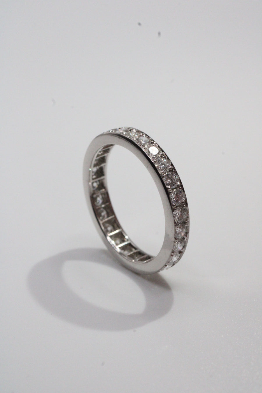 Full Eternity Pave Set Ring