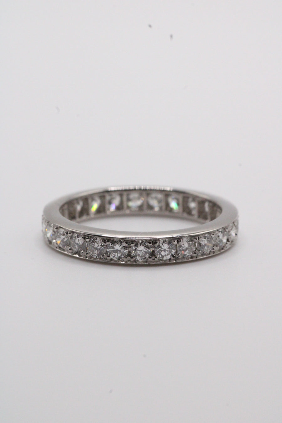 Full Eternity Pave Set Ring