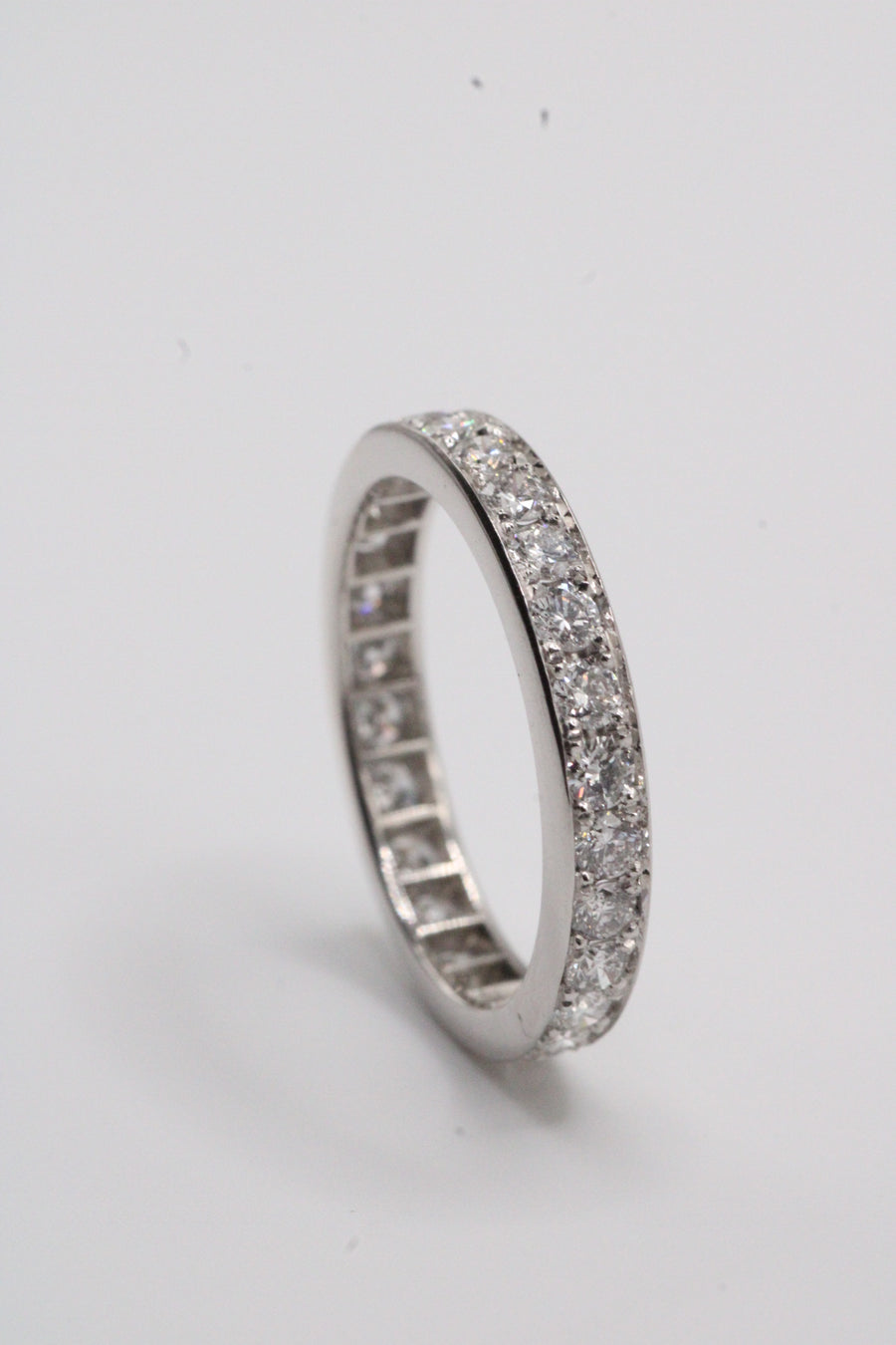 Full Eternity Pave Set Ring