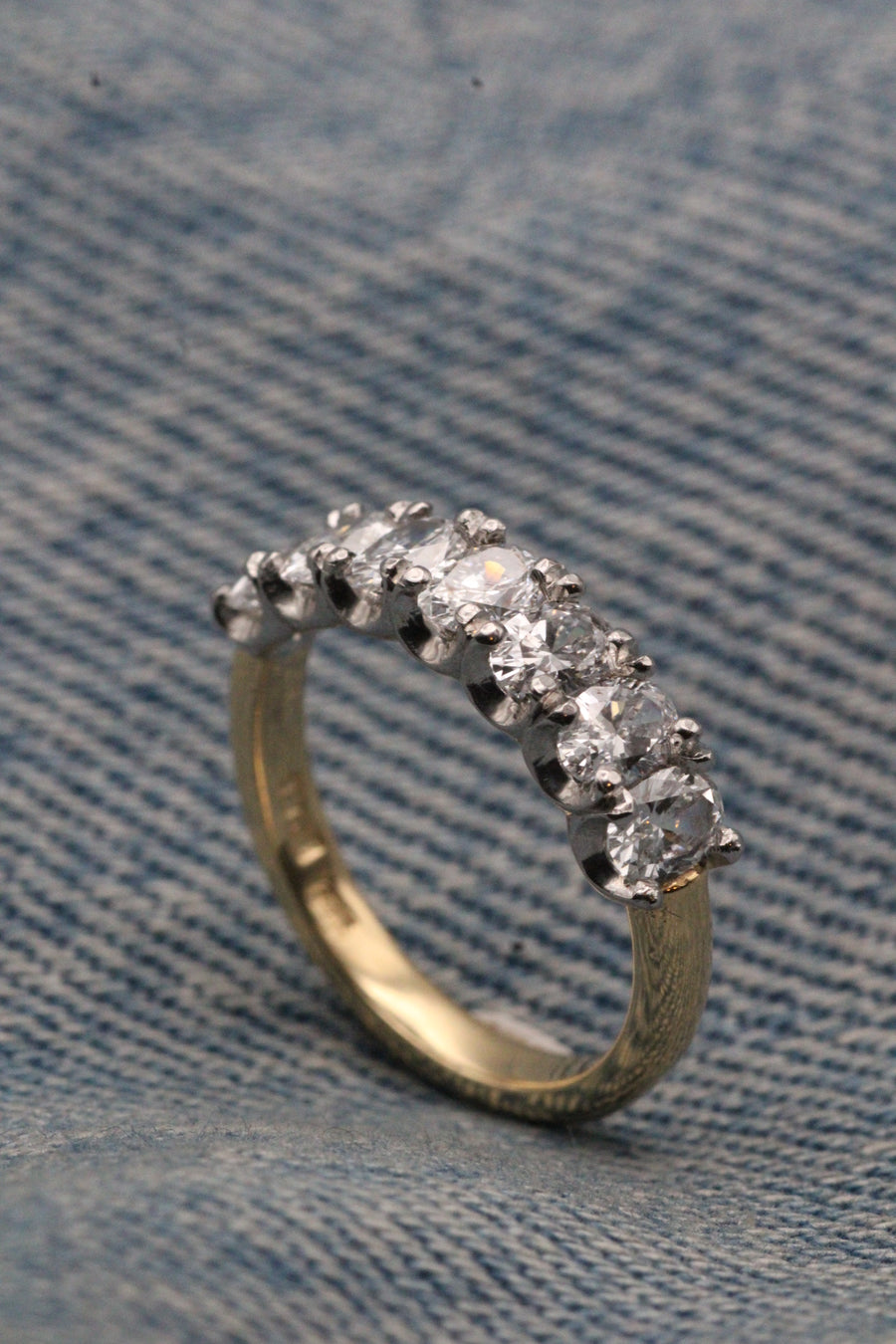 Oval Diamond Eternity Ring