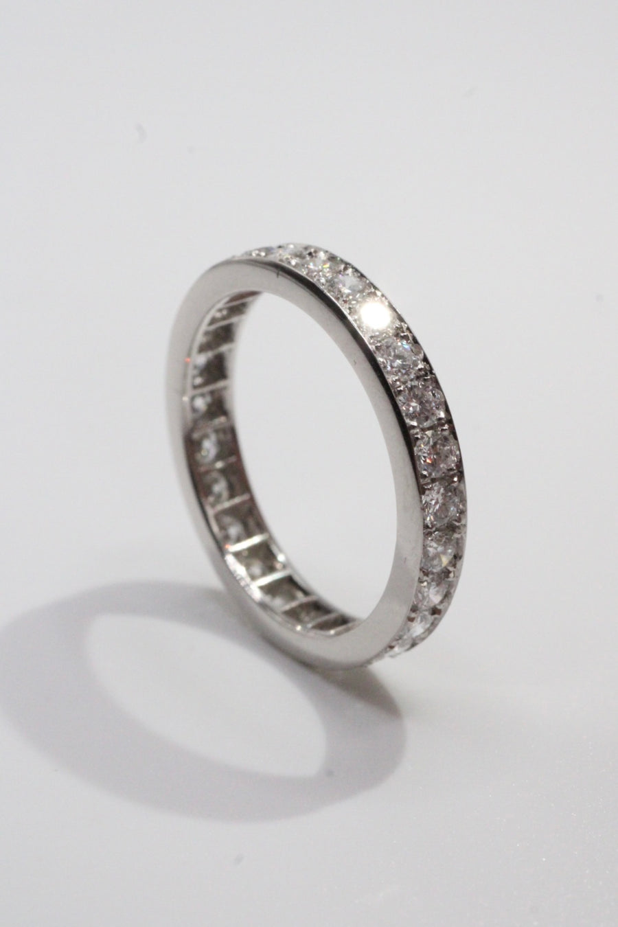 Full Eternity Pave Set Ring