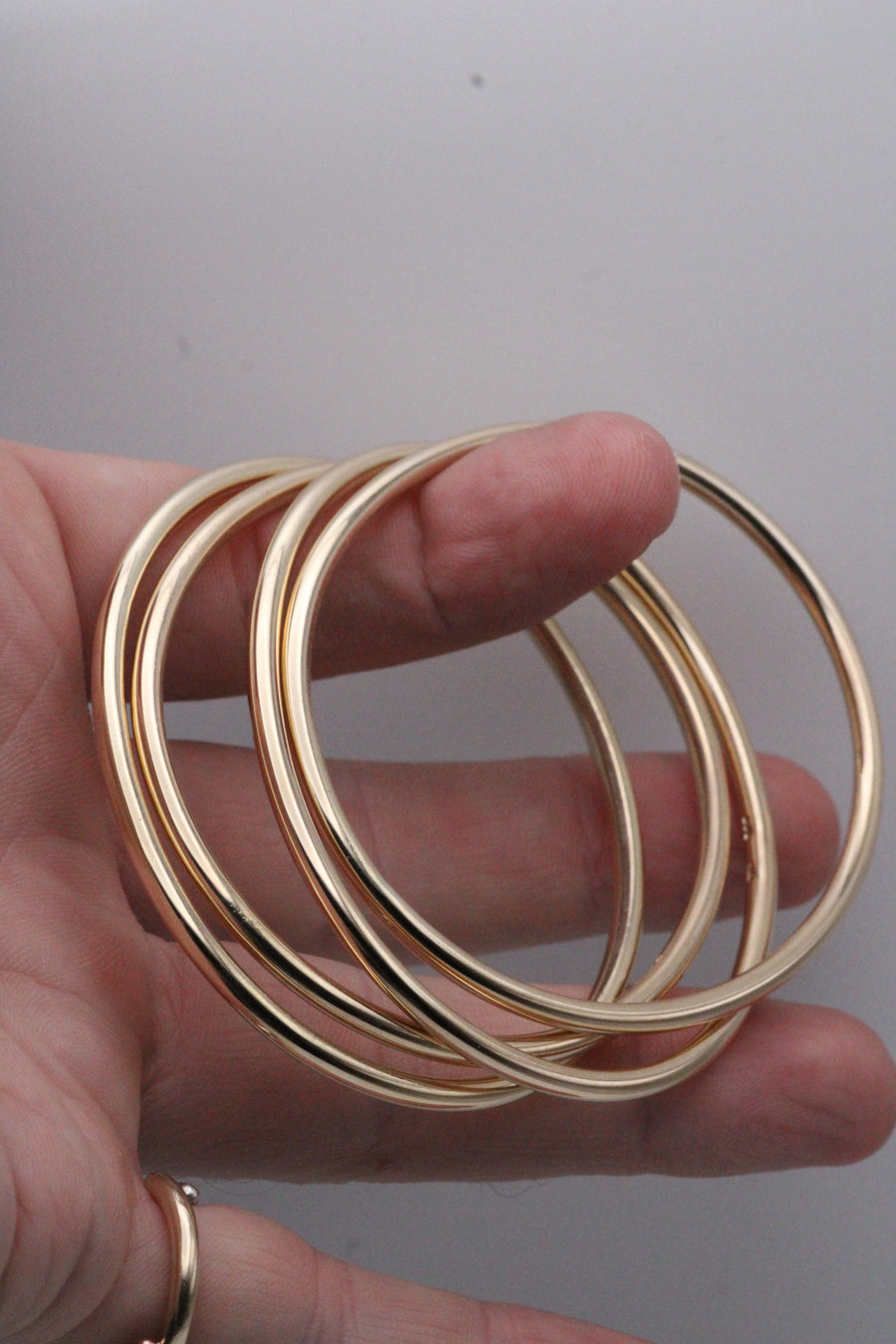 Round Wire Bangle