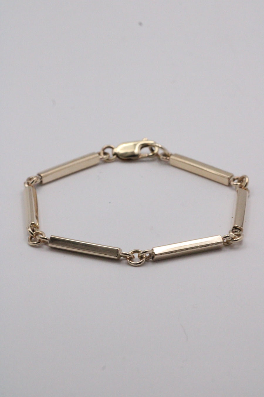 Square Link & Bar Bracelet