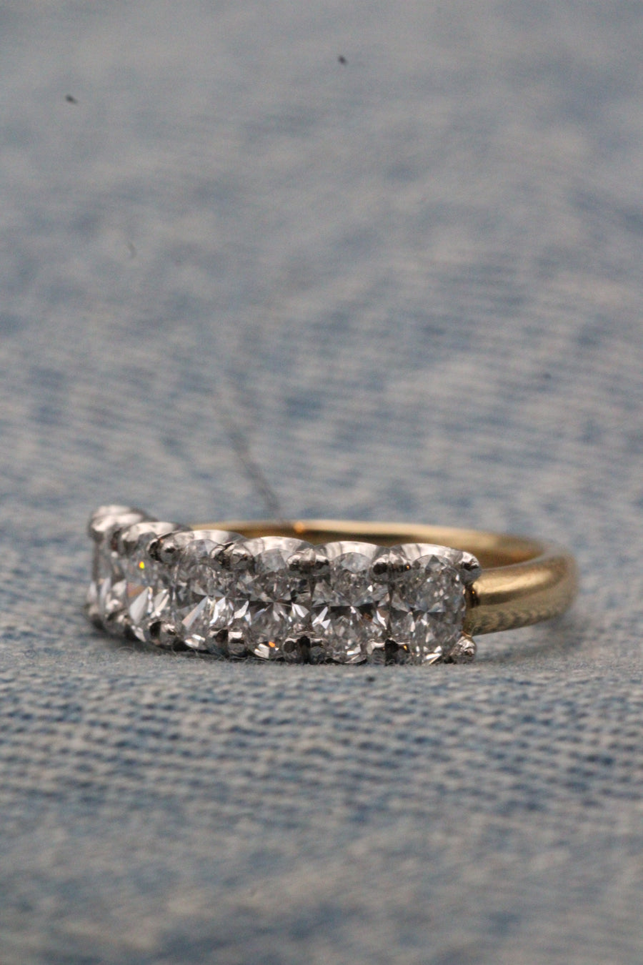 Oval Diamond Eternity Ring