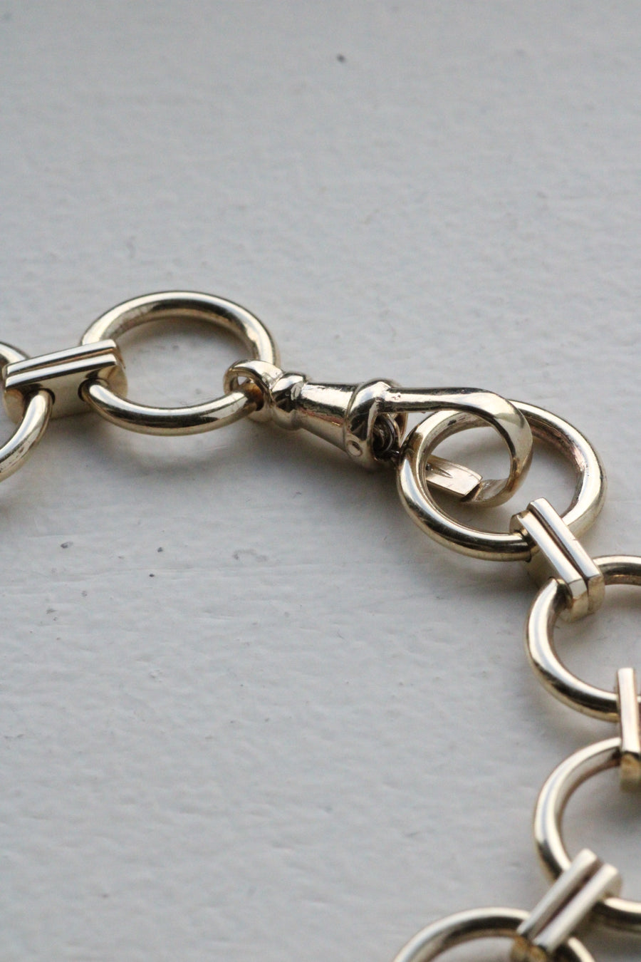 Round Link Double Spacer Bracelet