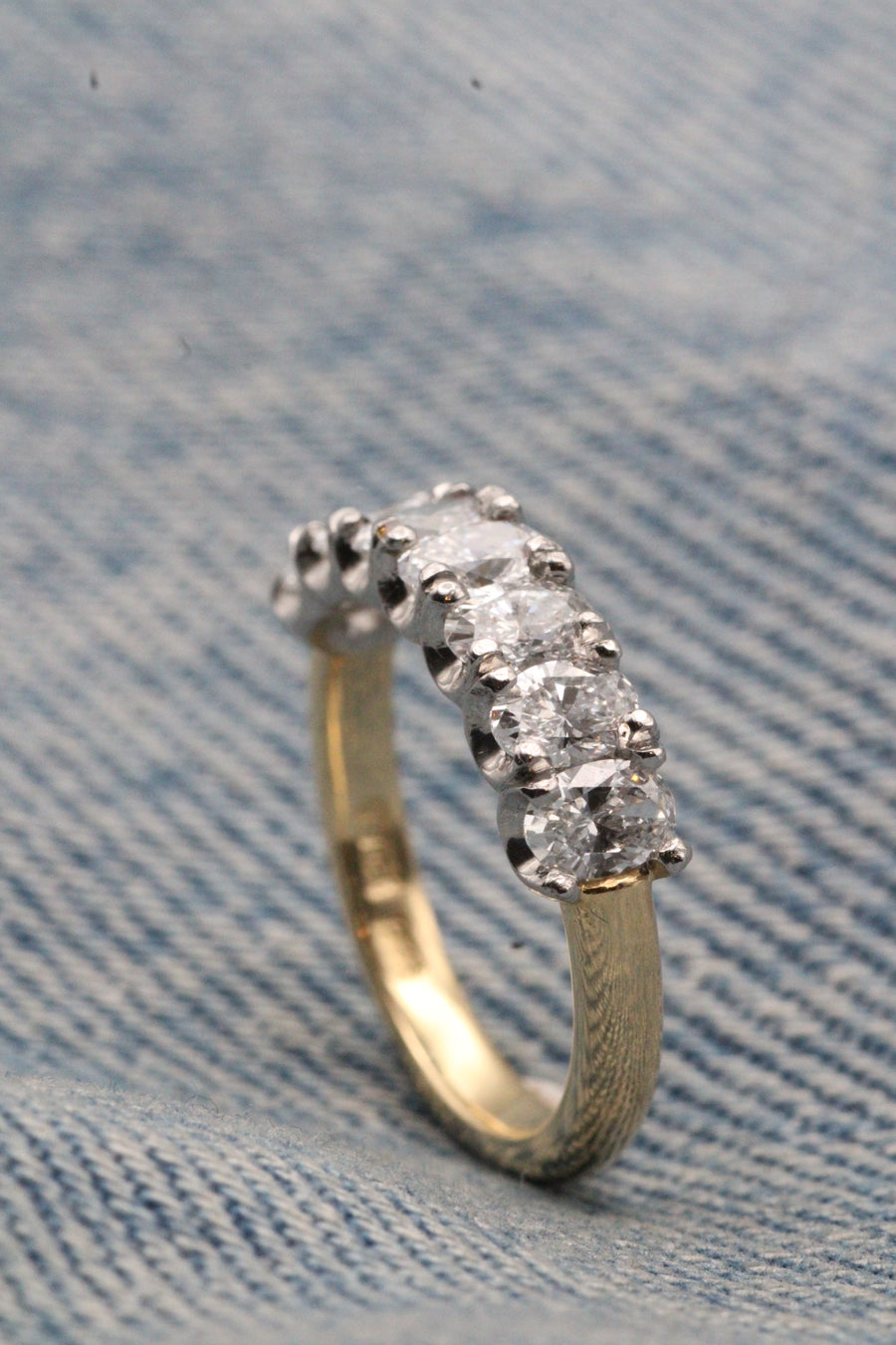 Oval Diamond Eternity Ring