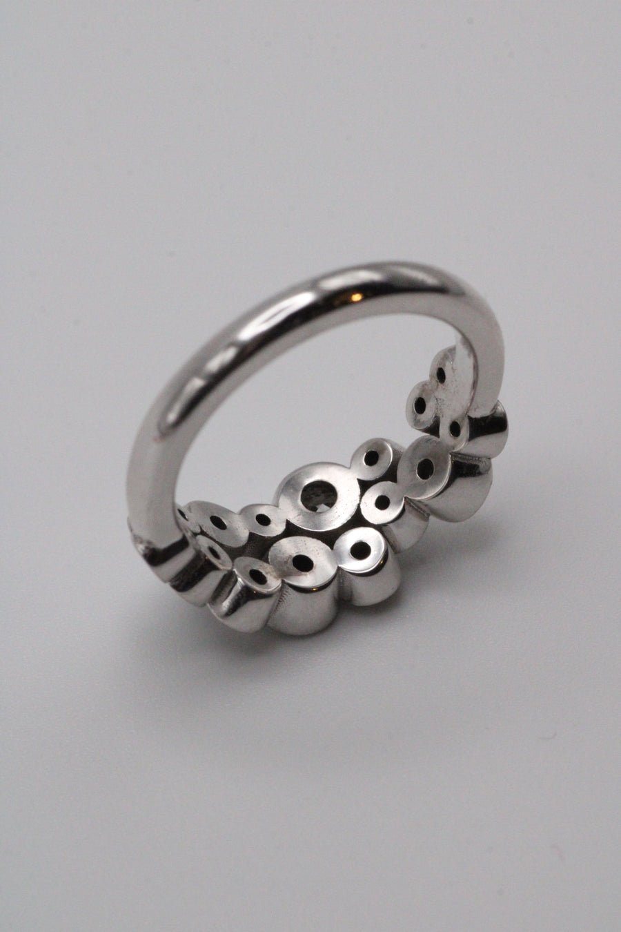 Bubble Diamond Ring