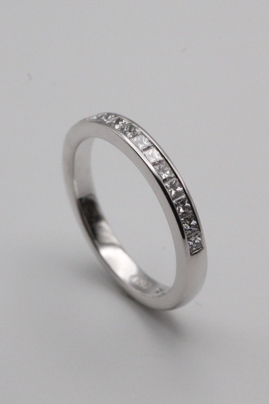 Princess Cut Channel Set Ring