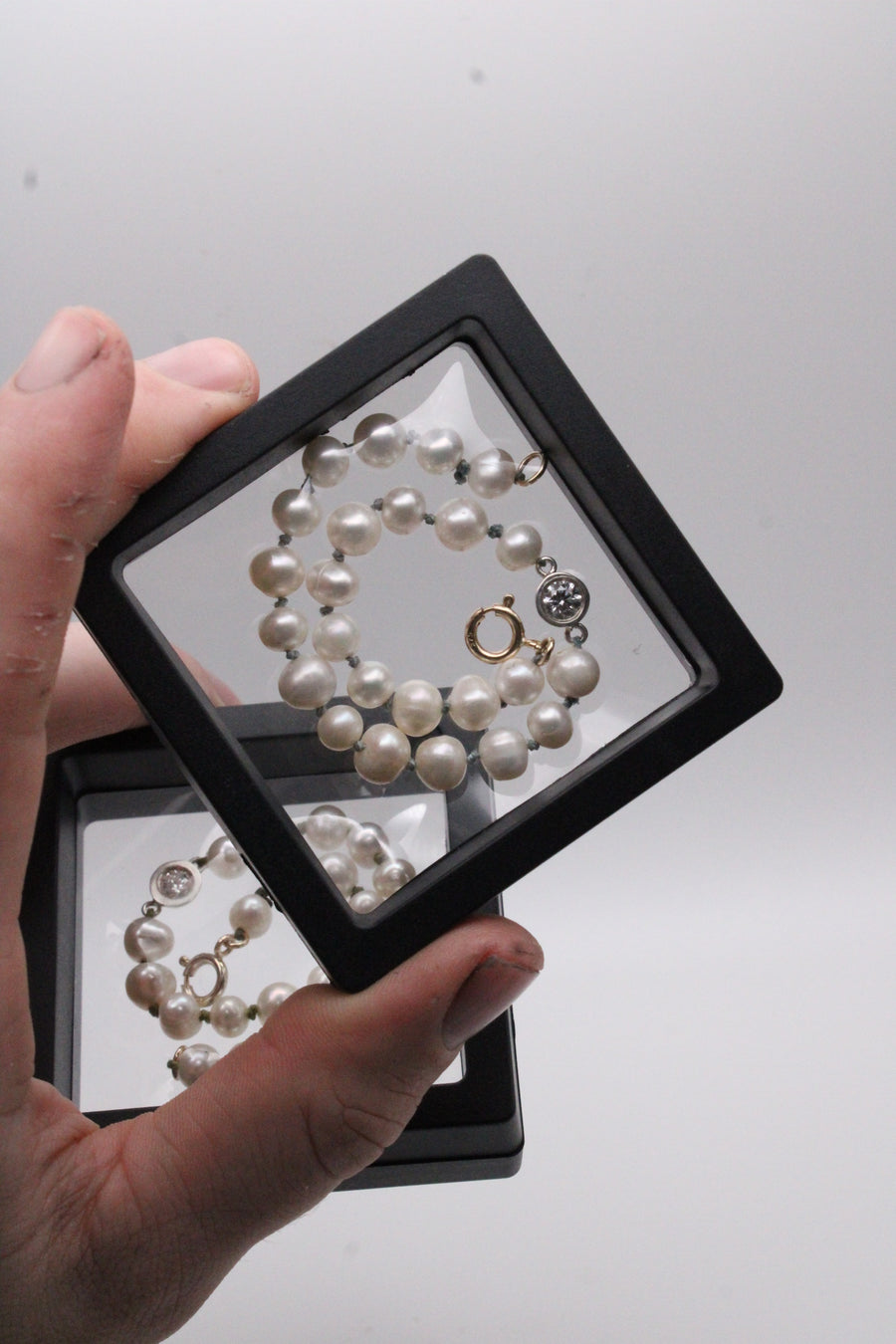 Pearl & Diamond Bracelet