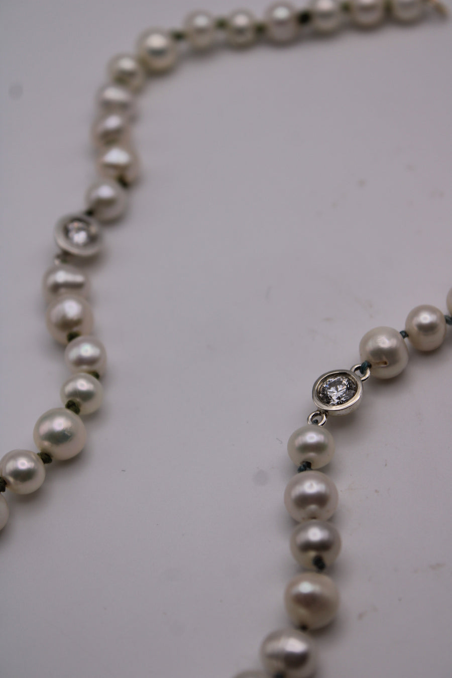 Pearl & Diamond Bracelet