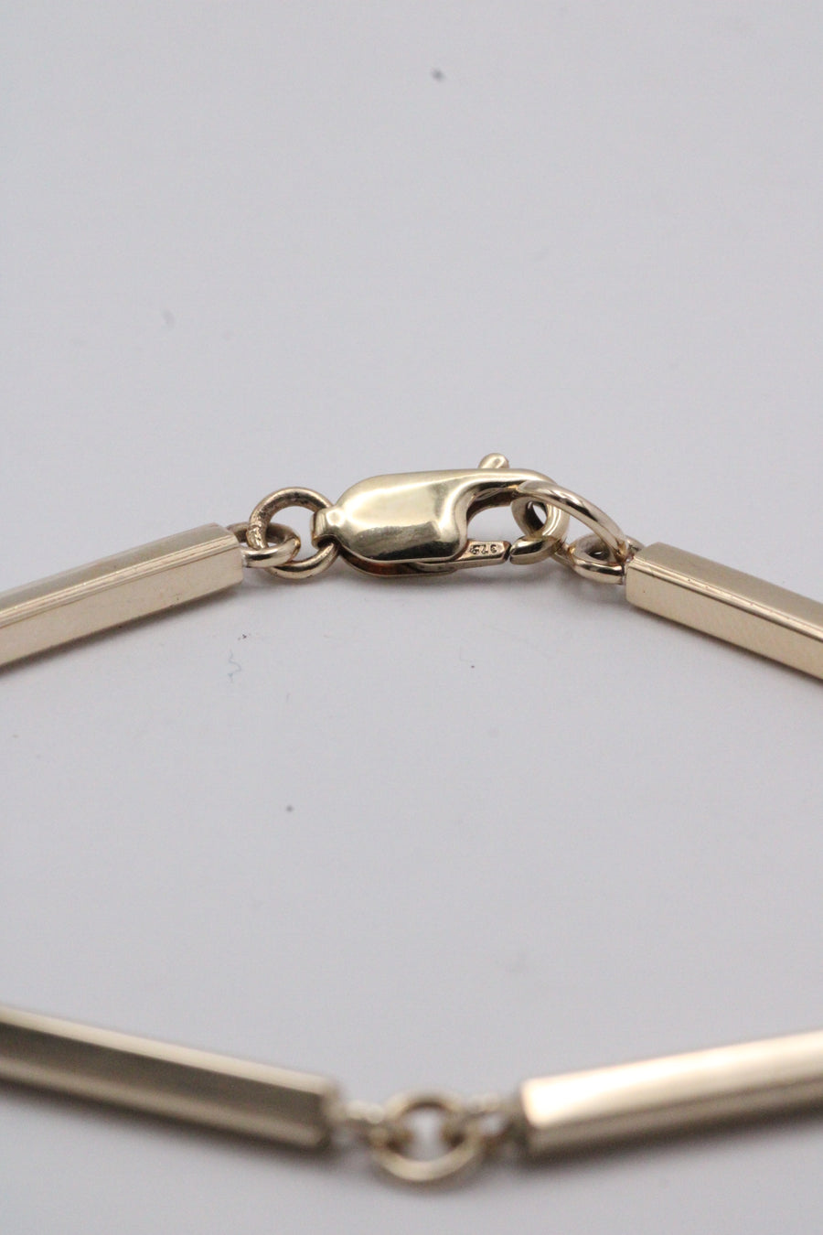 Square Link & Bar Bracelet