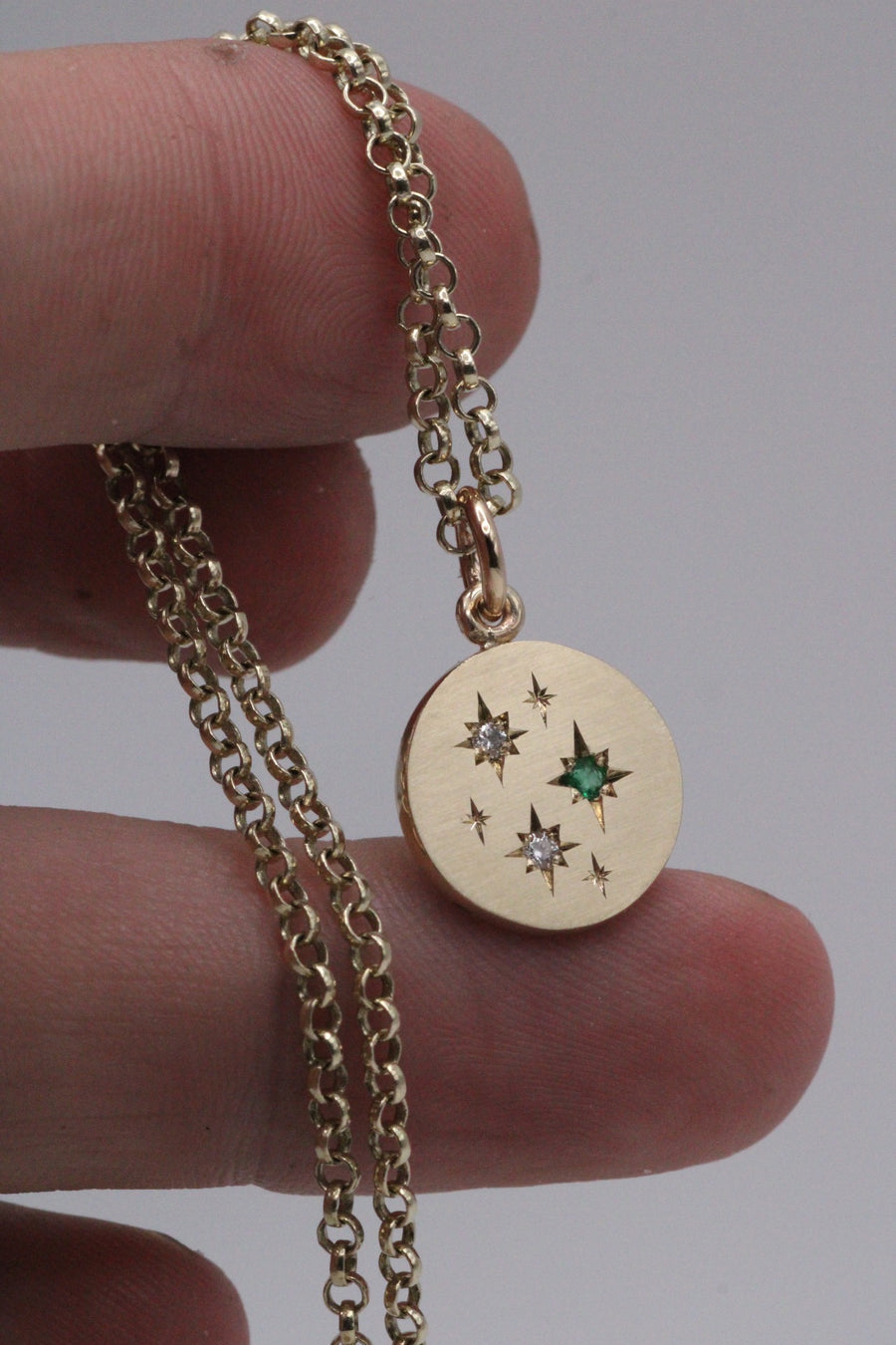 Emerald and Diamond Starry Disk