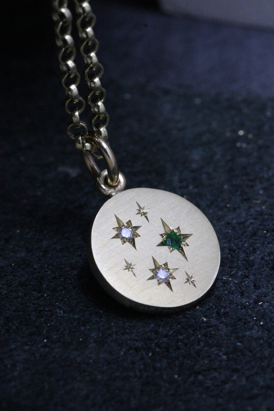 Emerald and Diamond Starry Disk
