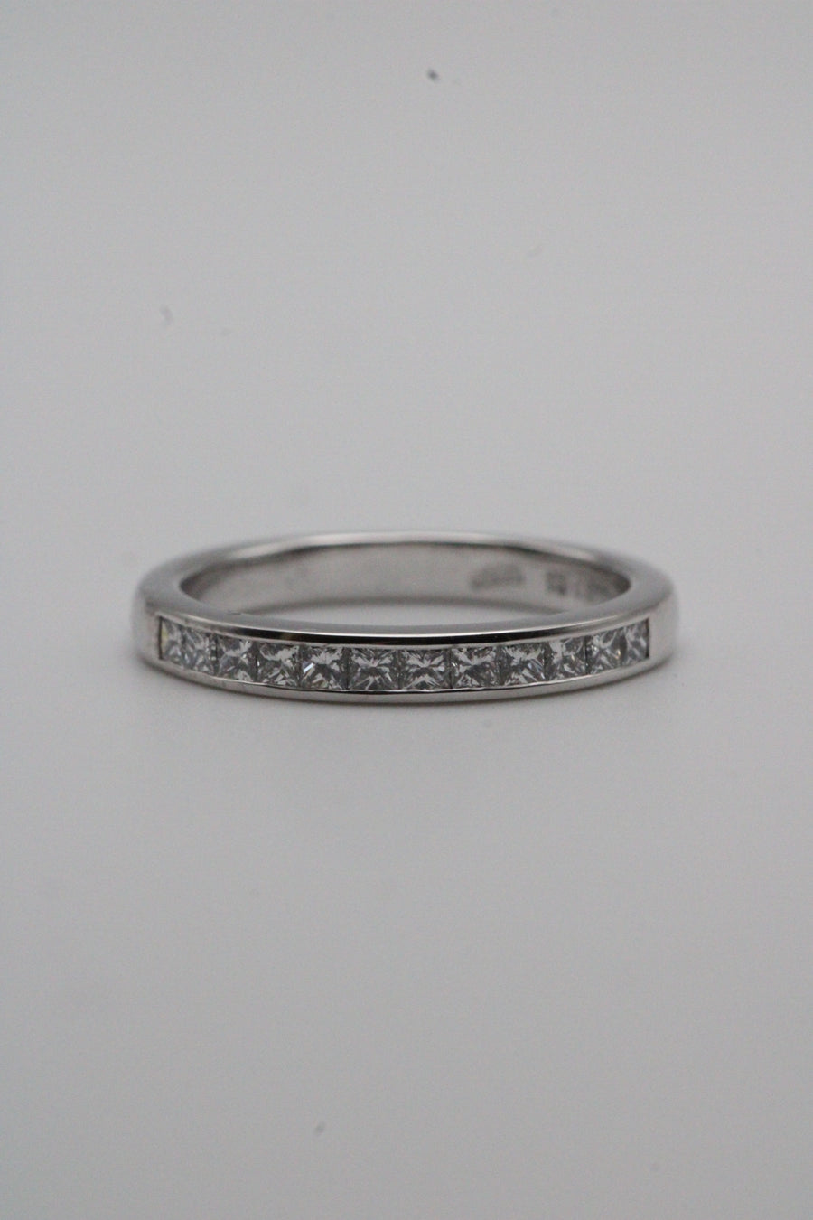 Princess Cut Channel Set Ring