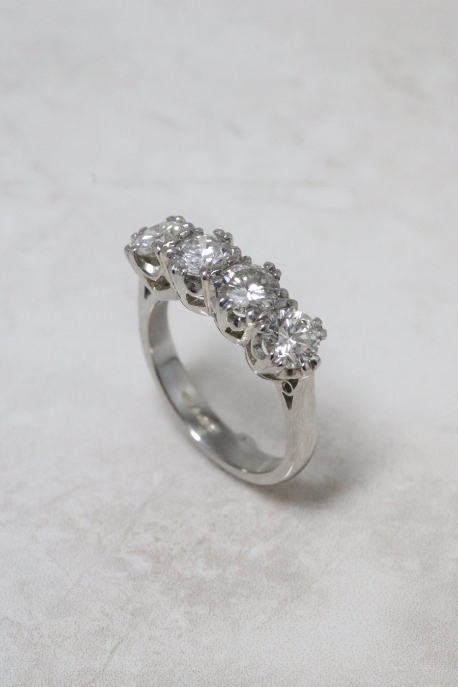 Claw Set Diamond Ring