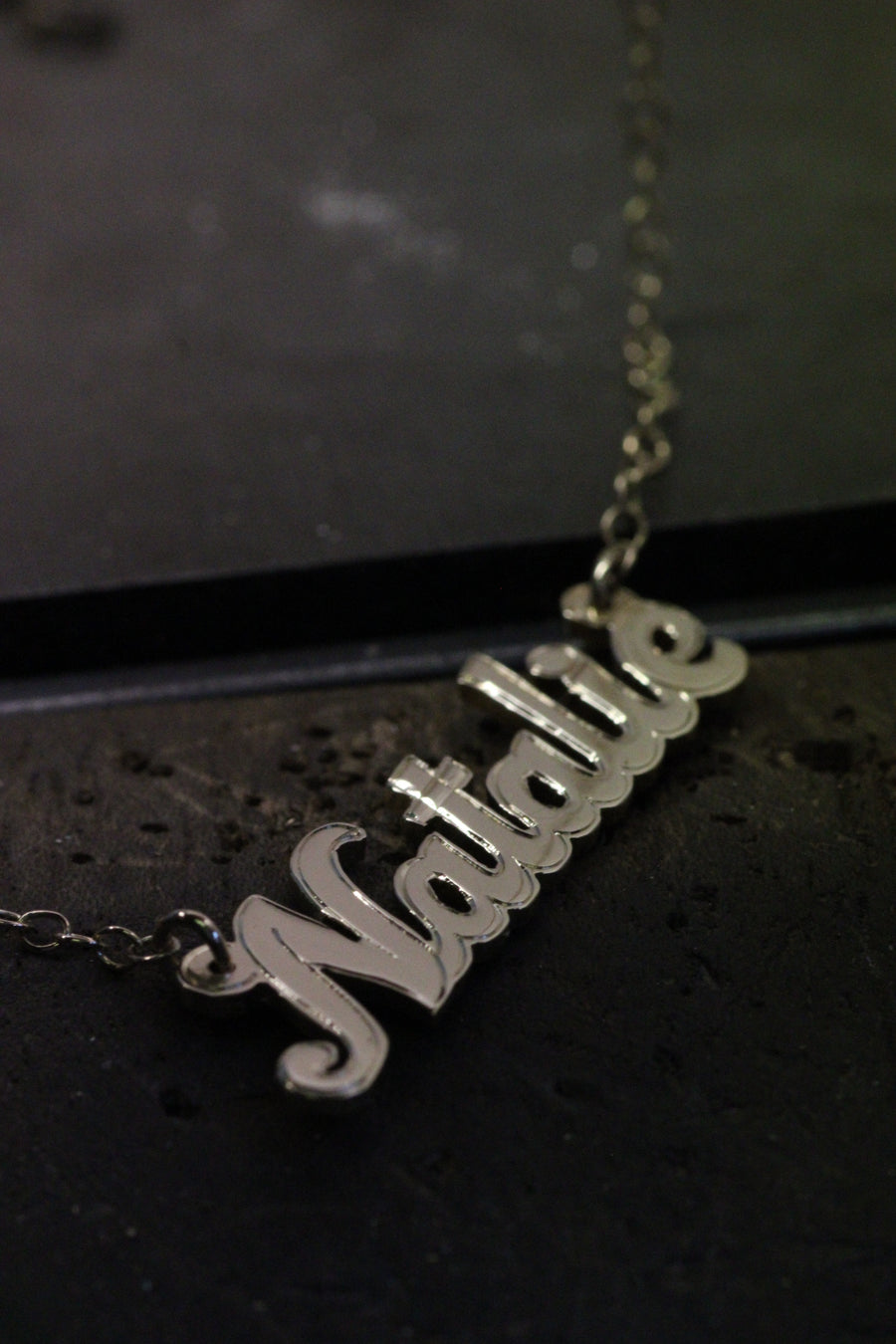 Yellow Gold Name Necklace